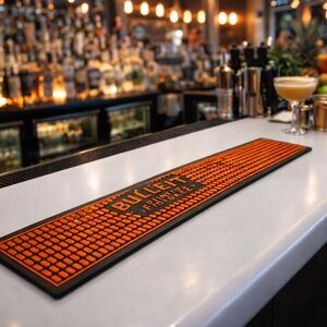 COPY - BULLEIT brand new authentic never used bar mat